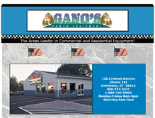 Tablet Screenshot of ganos.com